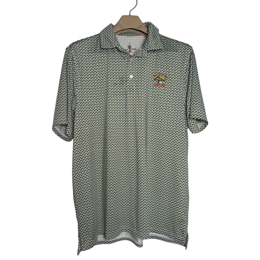 US Open Golf Polo Shirt Mens LARGE Green Torrey Pines 121st Sports Athletic USGA